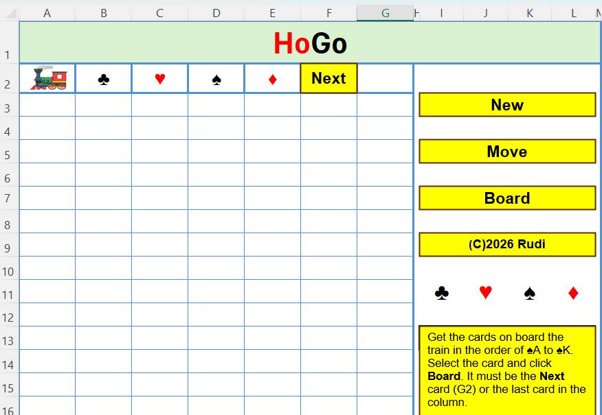 HoGo Start Page